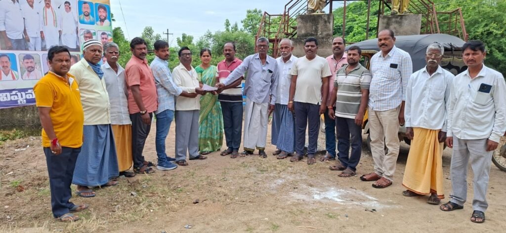 దండేపల్లి అభివృద్ధికి అరుదైన భూదానం!