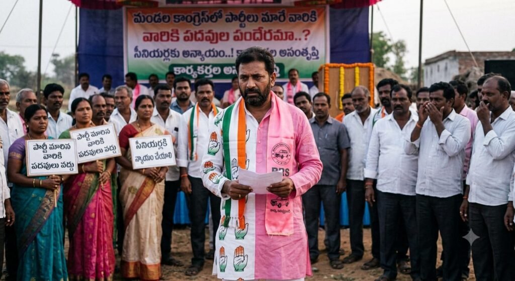 పార్టీలు మారే ఊసరవెల్లులకు  పదవుల పందేరమా..?