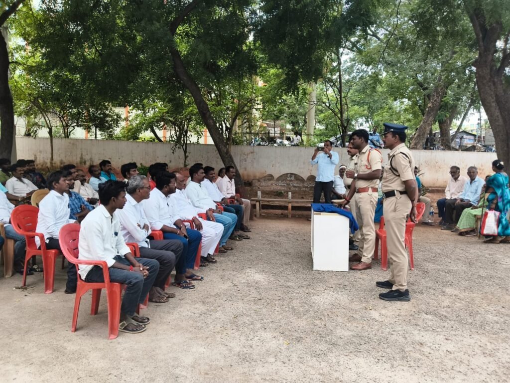 విద్యుత్ భద్రతపై అప్రమత్తంగా ఉండాలి.. డీజేలతో అధిక శబ్దాలు చేయొద్దు: ఎస్సై నరసింహరావు