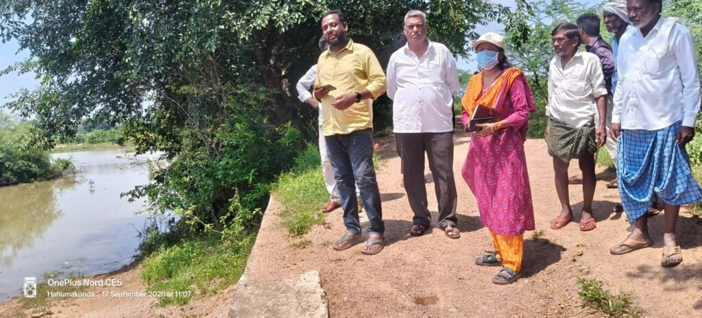 తిరుమల కుంట వద్ద కల్వర్టు నిర్మాణానికి ప్రతిపాదనలు
