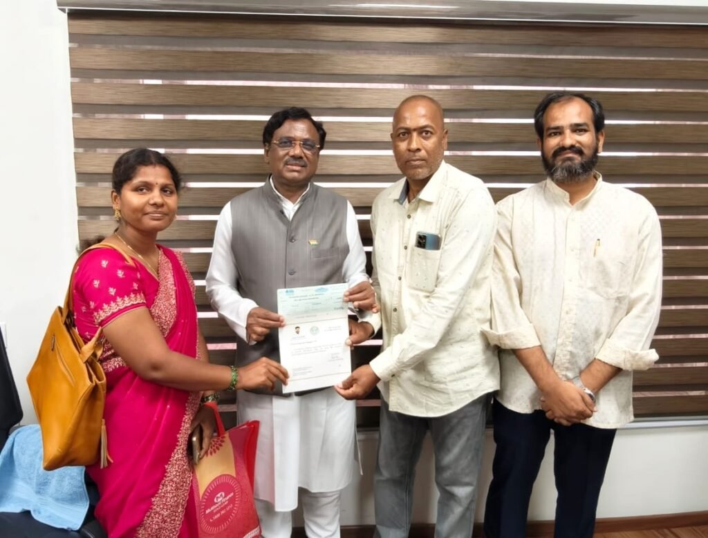 ముఖ్యమంత్రి సహాయ నిధి.2,77,500 ఆర్థిక సాయాo