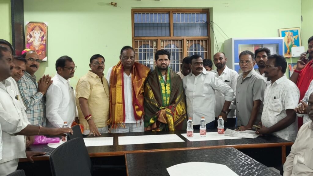 జిల్లా కాంగ్రెస్ పార్టీ వాణిజ్య సెల్ అధ్యక్షుడిగా తాటిపల్లి రాజన్నను నియమించారు