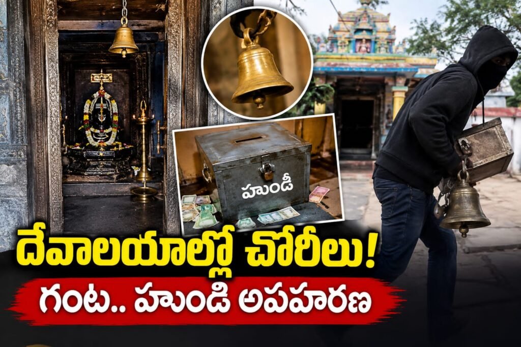 ఎల్కతుర్తి మండలంలో దేవాలయాలే లక్ష్యంగా చోరీలు!