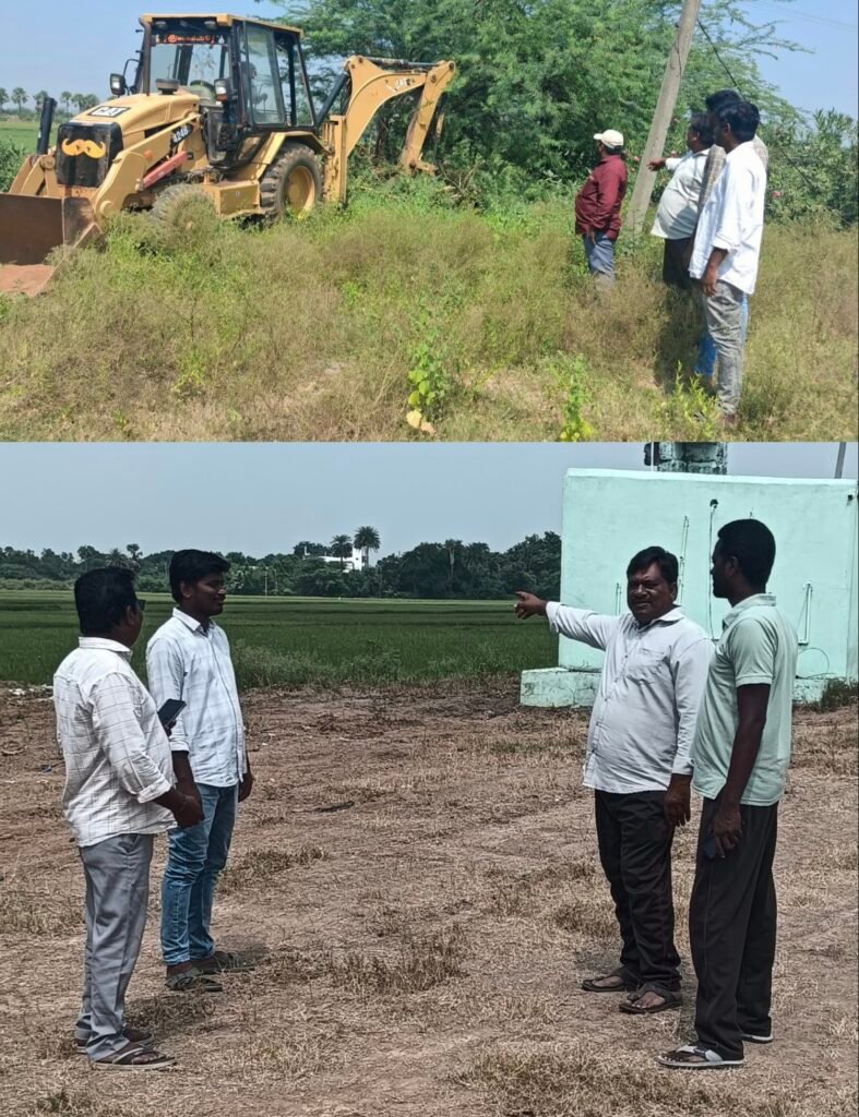 రాంపూర్ గ్రామంలో బతుకమ్మ పండుగకు ముమ్మర ఏర్పాట్లు